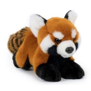 Merkloos Pluche rode panda/beren knuffel 20 cm speelgoed -