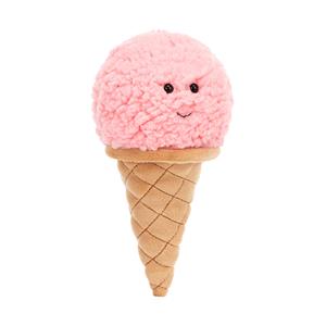 Jellycat Irressistible Ice Cream Strawberry Knuffel