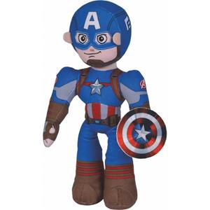 Simba Disney Knuffel Marvel Captain America Beweegbaar, 25cm