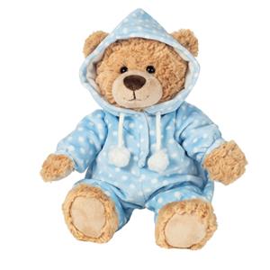 Teddy HERMANN  pyjamabeer blauw 30 cm