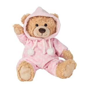 Teddy HERMANN Schlafanzugbär rosa 30 cm