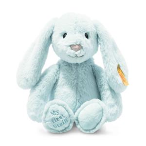 Steiff Zacht Cuddly Friends Mijn first  Hoppie rabbit , blauw