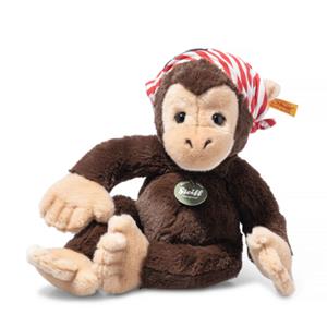Steiff Schlenker Monkey Scotty bruin, 28 cm