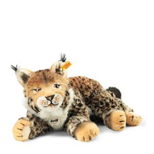 Steiff Lynx Mizzy beige/bruin ge tiger t,35 cm