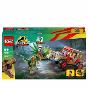 LEGO Jurassic World 76958 Hinderlaag van de Dilophosaurus