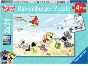 Ravensburger Woezel & Pip Puzzel (2 x 24 stukjes)