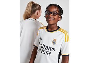 adidas Real Madrid 2023/24 Home Shirt Junior - White