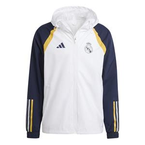 Adidas Real Madrid Jas Tiro All Weather - Wit/Navy/Geel