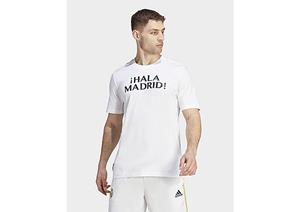 adidas Real Madrid Street Graphic T-shirt - White- Heren