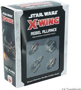 fantasyflightgames Star Wars X-Wing 2.0 Rebel Alliance Squadron Starter Pack