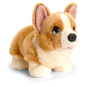 Keel Toys pluche Corgi honden knuffel 32 cm -