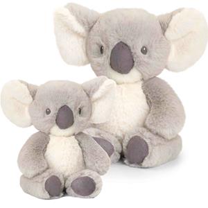 Keel Toys Pluche knuffels koala familie 14 en 25 cm -