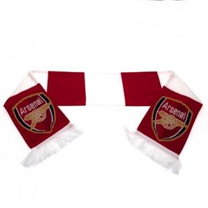 Taylors Football Souvenirs Arsenal Sjaal - Rood/Wit
