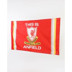 Liverpool FC Liverpool Vlag This Is Anfield - Rood/Wit