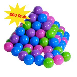  Ballenbak ballen - 300 stuks, softcolor