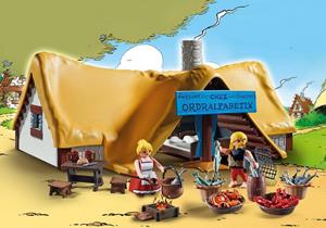 PLAYMOBIL 71266 Asterix Hütte des Verleihnix, Konstruktionsspielzeug