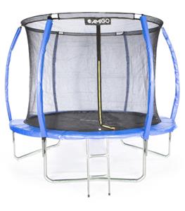 AMIGO trampoline Basic met veiligheidsnet en ladder 305 cm blauw