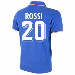 Sportus.nl Italië retro voetbalshirt WK 1982 + Rossi 20