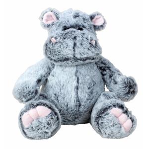 Merkloos Nijlpaard knuffel van zachte pluche - speelgoed dieren - 32 cm -