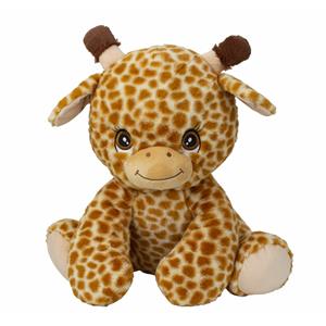 Merkloos Giraffe knuffel van zachte pluche - speelgoed dieren - 44 cm -