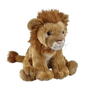 Ravensden Pluche bruine leeuw knuffel 30 cm speelgoed -