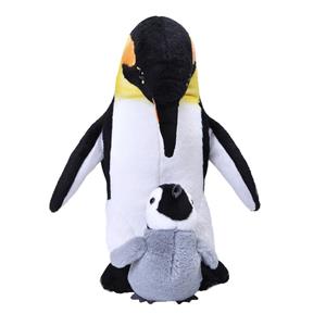 Wild Republic Pluche pinguin met baby knuffels cm knuffeldieren -