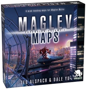 Bezier Games Maglev Metro Maps - Volume 1
