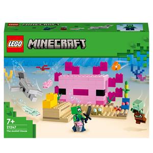 LEGO Minecraft 21247 Das Axolotl-Haus