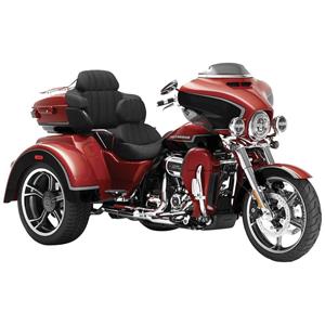 Maisto CVO Tri-Glide 2021, Rot 1:12 Auto