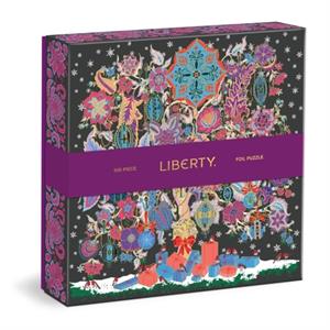 galison Liberty Christmas Tree Of Life 500 Piece Foil Puzzle -   (ISBN: 9780735376847)