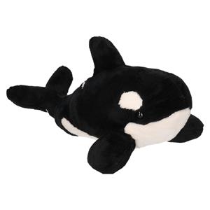 Cornelissen Pluche zwart/witte orka knuffel 36 cm speelgoed -