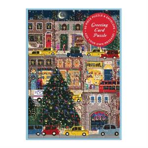 Abrams & Chronicle Joy Laforme Winter Lights Greeting Card Puzzle