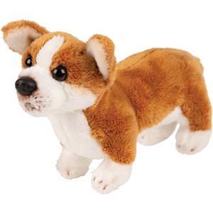 Suki Gifts Pluche knuffel dieren Corgi hond 13 cm -