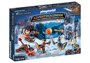 PLAYMOBIL 71346 Adventskalender Novelmore - Kampf im Schnee