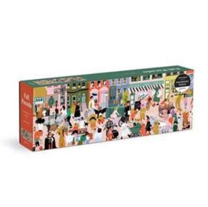 Fall Parade 1000 Piece Panoramic Puzzle -  Galison (ISBN: 9780735371972)