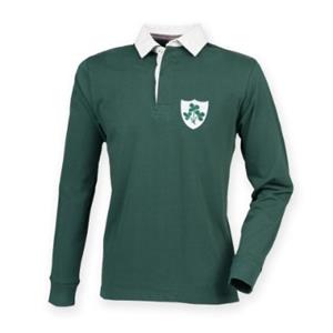 Sportus.nl Rugby Vintage - Ierland Retro Rugby Shirt 1980's - Groen