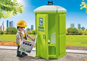 playmobil Mobiel toilet