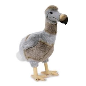 Merkloos Pluche bruin/grijze dodo vogel knuffel cm speelgoed -