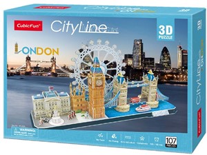 CubicFun City Line - Londen 3D Puzzel