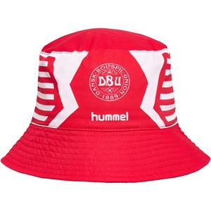 Hummel Denemarken Bucket Hat '92 Fan - Rood/Wit