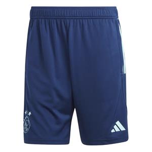 Adidas Ajax Trainingsbroekje 2023-2024 Kids Donkerblauw Lichtblauw Wit