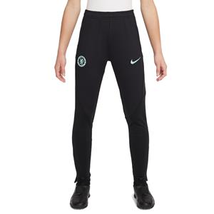 Nike Chelsea Strike Trainingsbroek 2023-2024 Kids Zwart Mintgroen