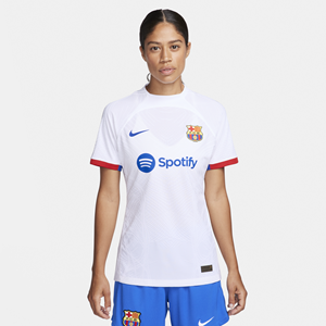 Nike FC Barcelona 2023/24 Match Uit  Dri-FIT ADV voetbalshirt voor dames - Wit