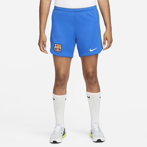 Nike FC Barcelona 2023/24 Stadium Uit  Dri-FIT voetbalshorts voor dames - Blauw