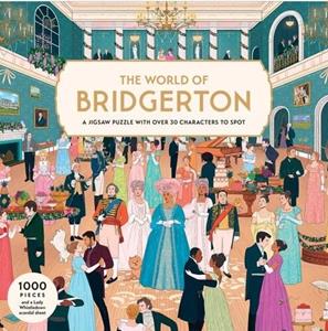 Laurence King Verlag GmbH The World of Bridgerton 1000 Piece Puzzle: A 1000-Piece Jigsaw Puzzle with Over 30 Characters to Spot