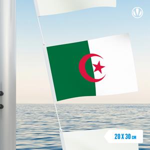 Vlaggenclub.nl Vlaggetje Algerije 20x30cm