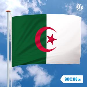 Vlaggenclub.nl Vlag Algerije 200x300cm