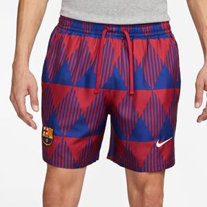 Nike Barcelona Shorts Flow - Bordeaux/Navy