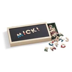 Micki Magnetische letters + doos, Zintuigen