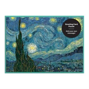 Moma Starry Night Greeting Card Puzzle